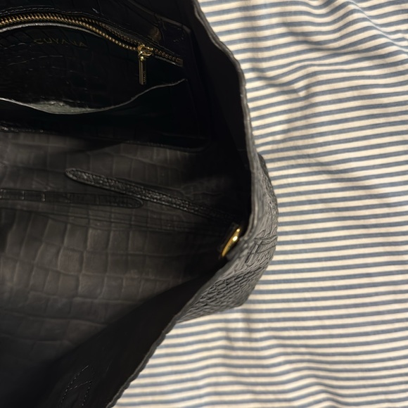 Cuyana Croc-Embossed Structured Tote - Size Small - Picture 15 of 16